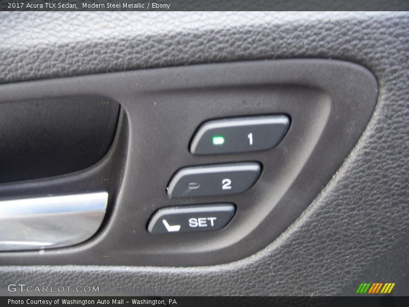 Modern Steel Metallic / Ebony 2017 Acura TLX Sedan