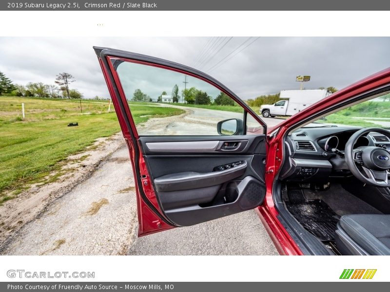 Crimson Red / Slate Black 2019 Subaru Legacy 2.5i