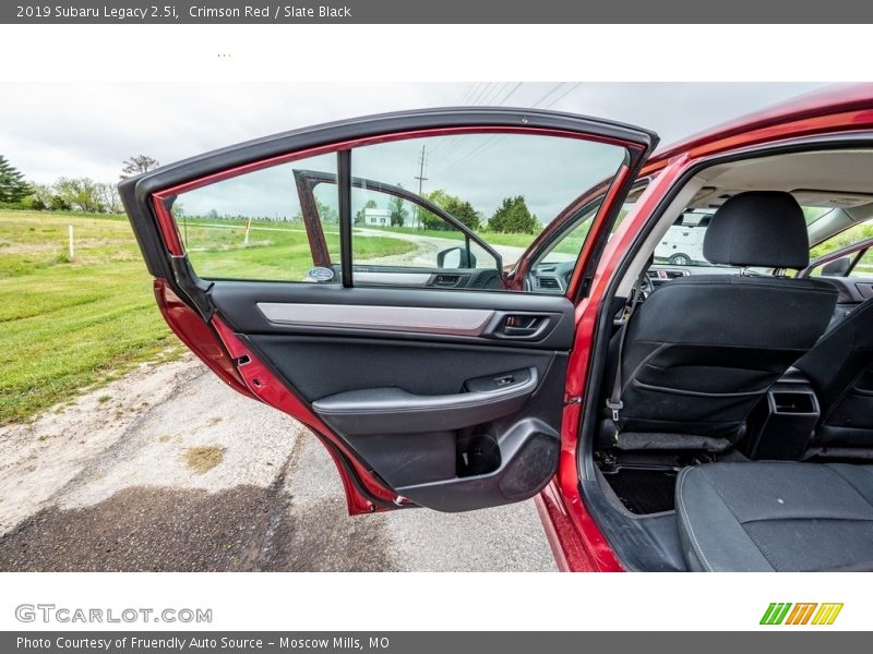 Crimson Red / Slate Black 2019 Subaru Legacy 2.5i