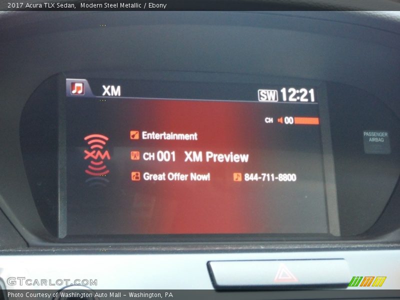 Modern Steel Metallic / Ebony 2017 Acura TLX Sedan