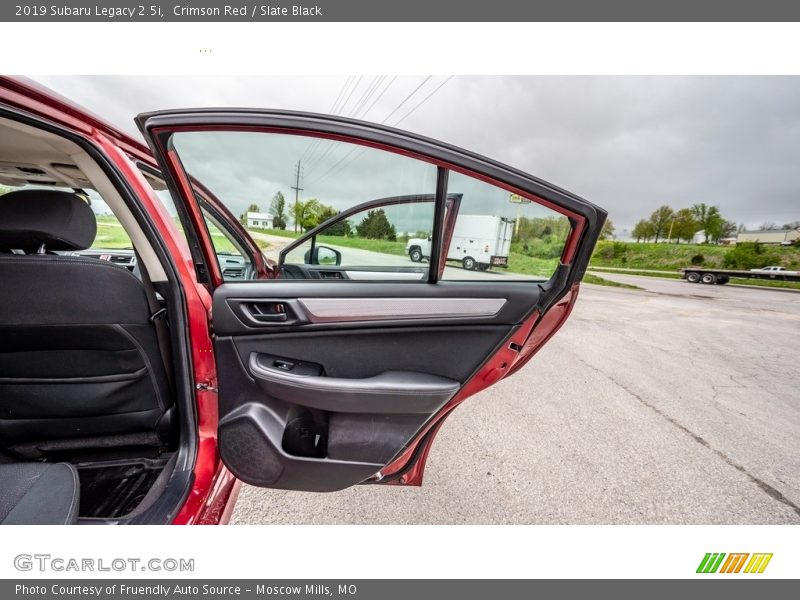 Crimson Red / Slate Black 2019 Subaru Legacy 2.5i