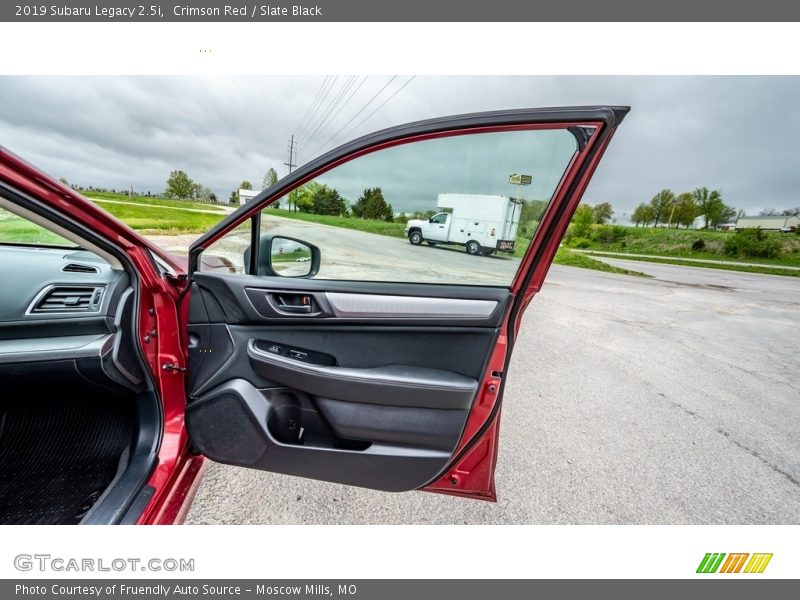 Crimson Red / Slate Black 2019 Subaru Legacy 2.5i