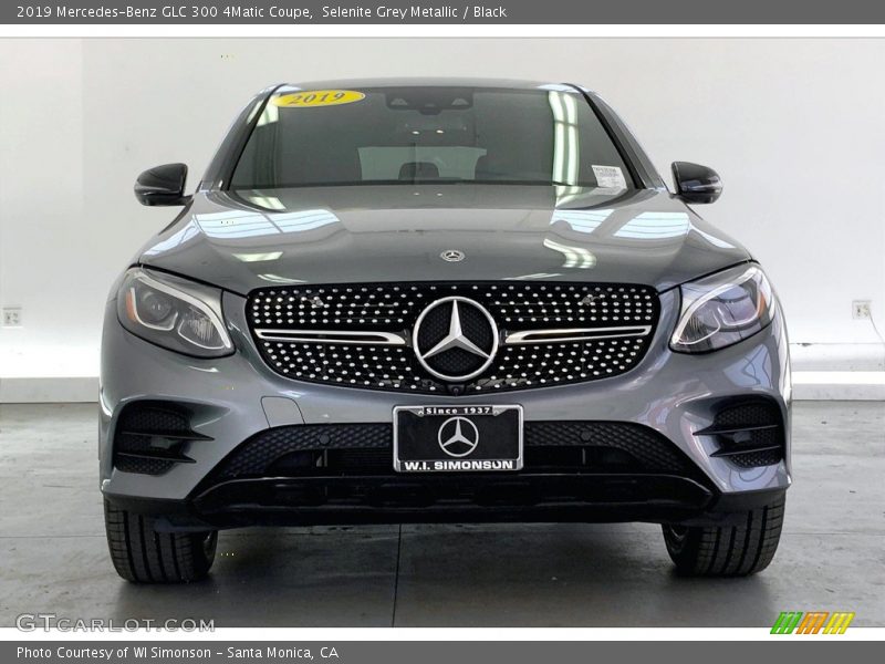 Selenite Grey Metallic / Black 2019 Mercedes-Benz GLC 300 4Matic Coupe