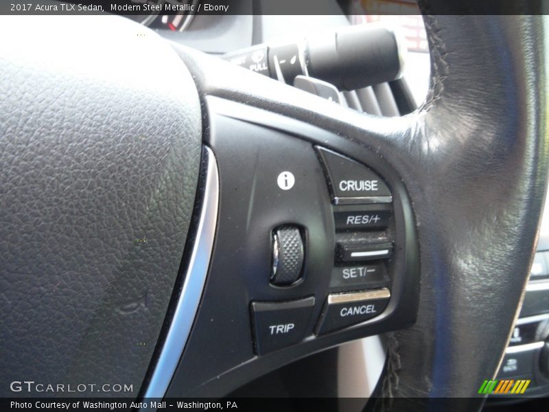 Modern Steel Metallic / Ebony 2017 Acura TLX Sedan