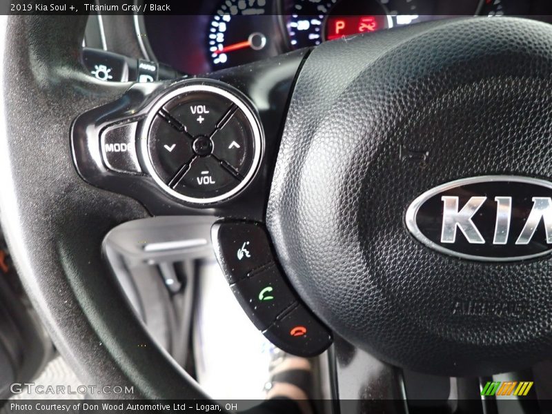 Titanium Gray / Black 2019 Kia Soul +