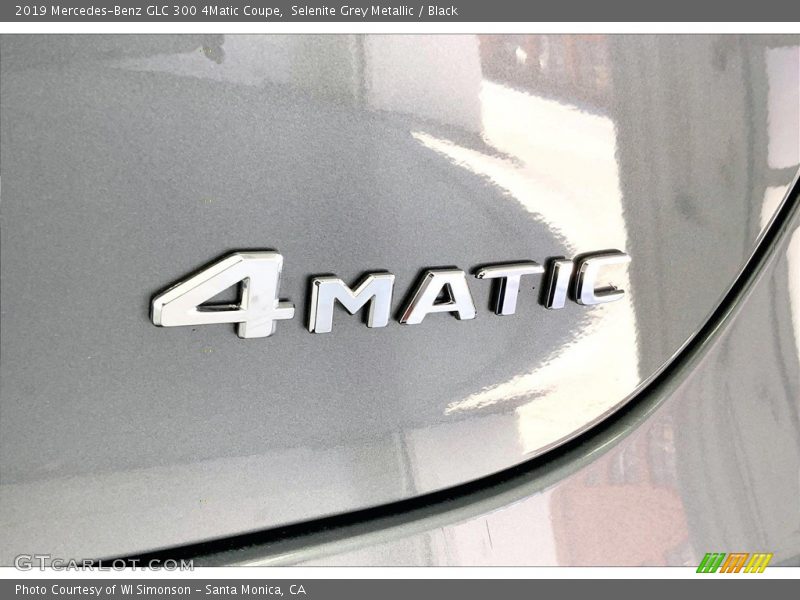 Selenite Grey Metallic / Black 2019 Mercedes-Benz GLC 300 4Matic Coupe
