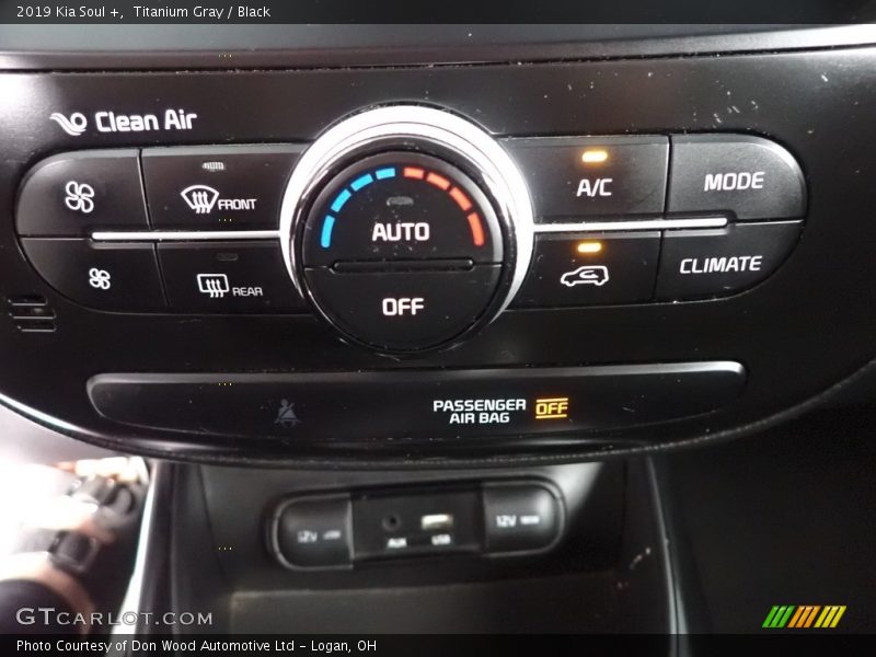 Titanium Gray / Black 2019 Kia Soul +