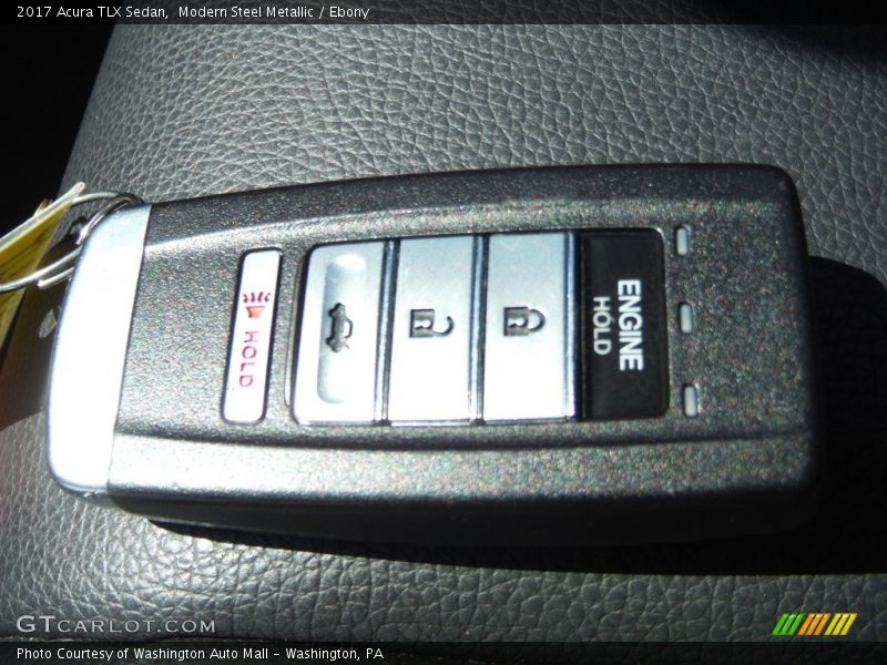 Modern Steel Metallic / Ebony 2017 Acura TLX Sedan