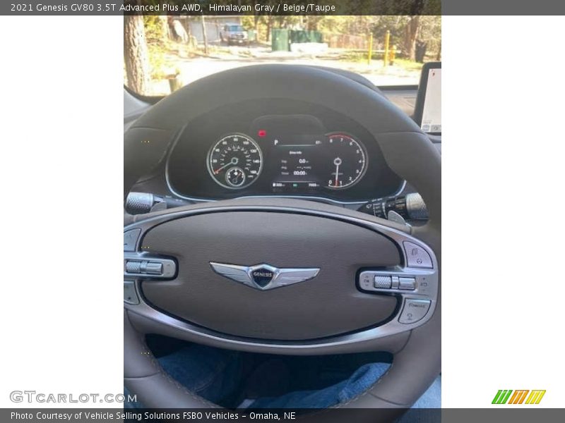  2021 GV80 3.5T Advanced Plus AWD Steering Wheel
