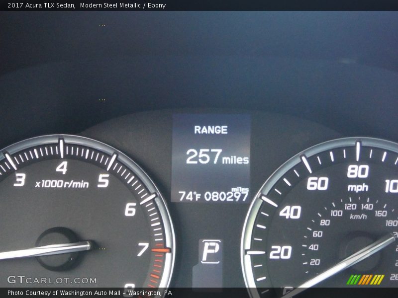 Modern Steel Metallic / Ebony 2017 Acura TLX Sedan
