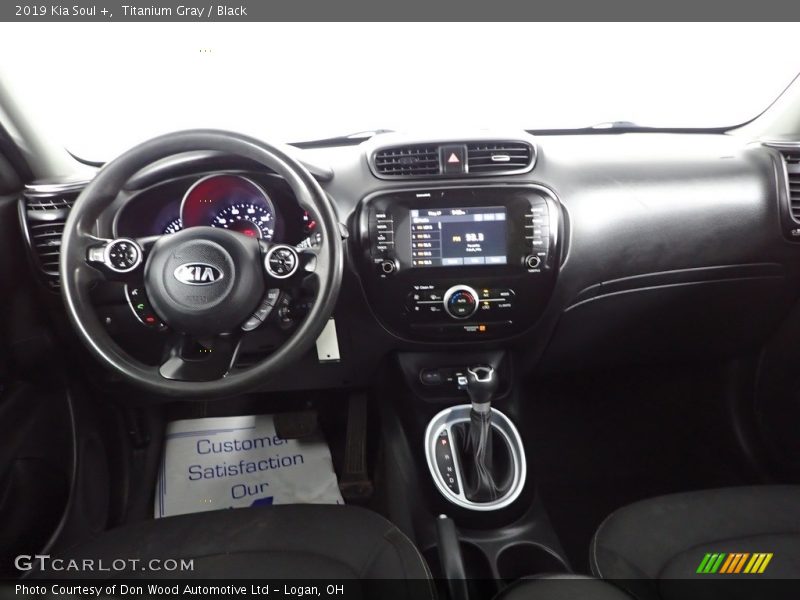 Titanium Gray / Black 2019 Kia Soul +