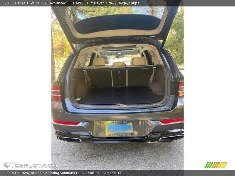 Himalayan Gray / Beige/Taupe 2021 Genesis GV80 3.5T Advanced Plus AWD