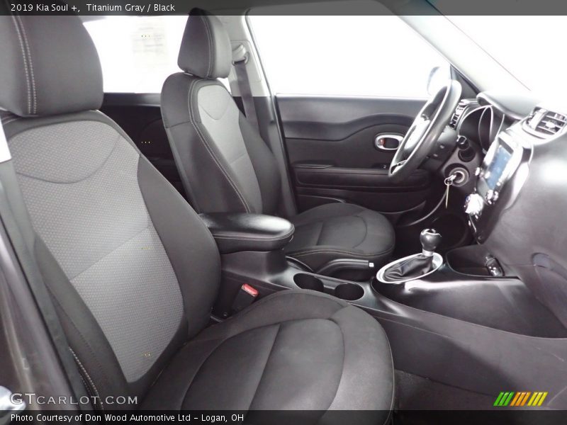 Titanium Gray / Black 2019 Kia Soul +