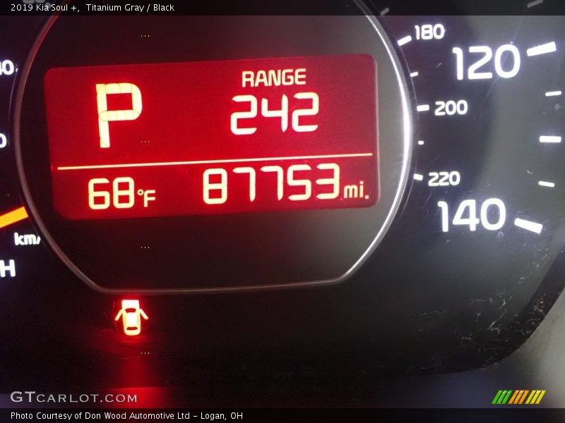 Titanium Gray / Black 2019 Kia Soul +