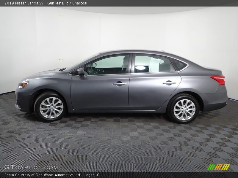 Gun Metallic / Charcoal 2019 Nissan Sentra SV