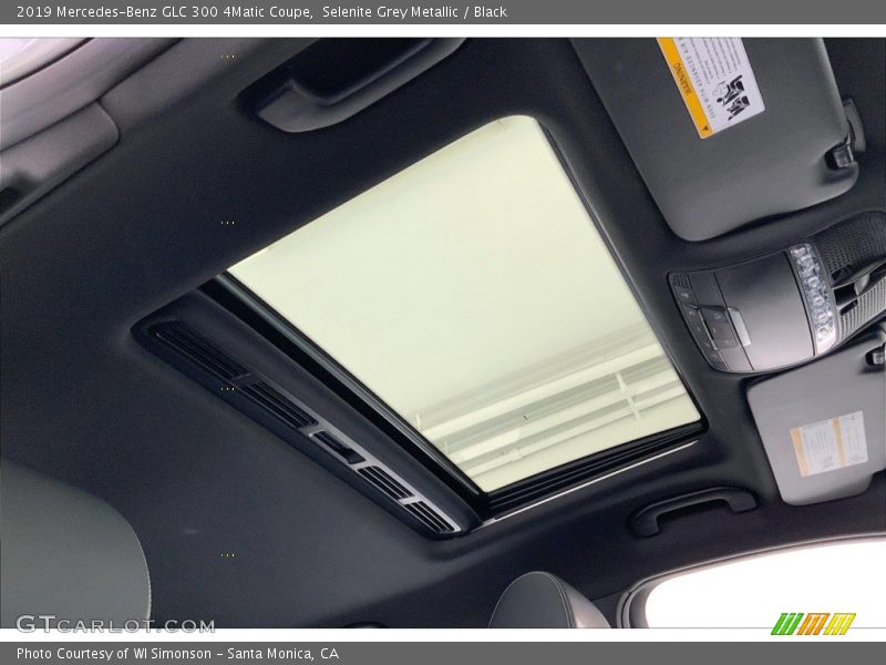 Selenite Grey Metallic / Black 2019 Mercedes-Benz GLC 300 4Matic Coupe