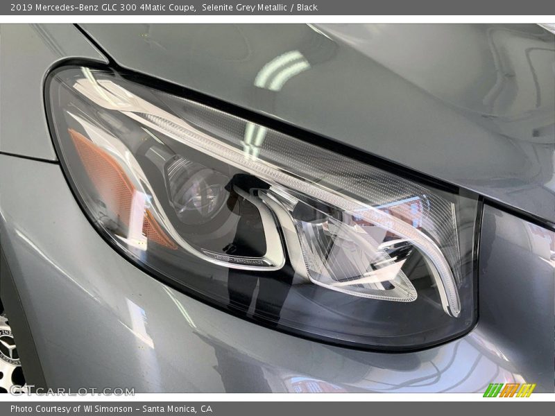 Selenite Grey Metallic / Black 2019 Mercedes-Benz GLC 300 4Matic Coupe