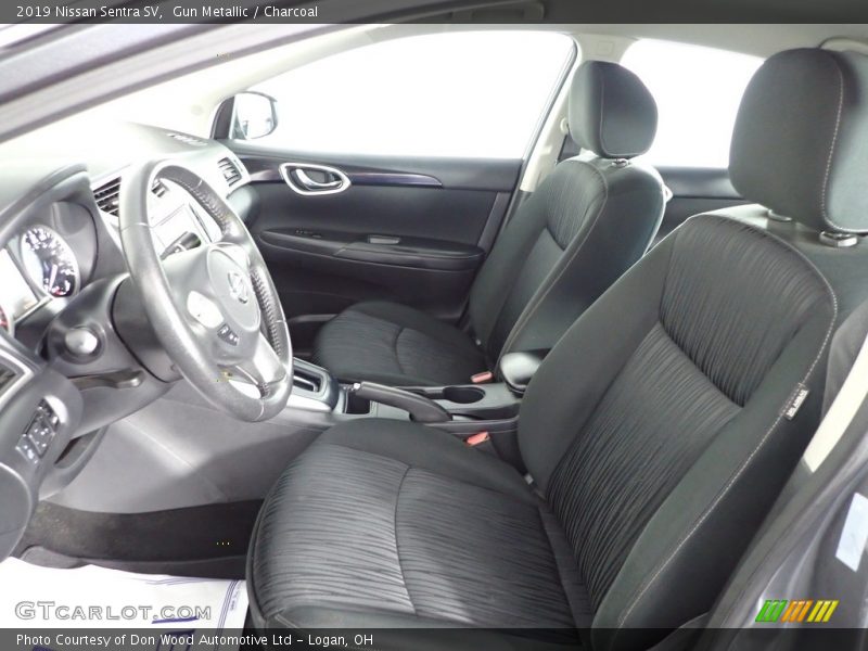 Gun Metallic / Charcoal 2019 Nissan Sentra SV