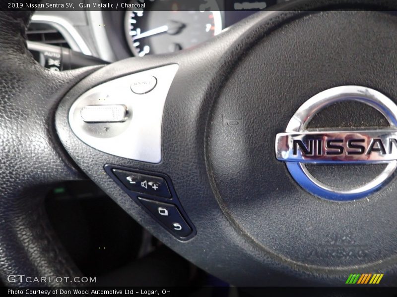 Gun Metallic / Charcoal 2019 Nissan Sentra SV