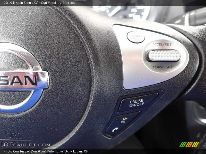 Gun Metallic / Charcoal 2019 Nissan Sentra SV