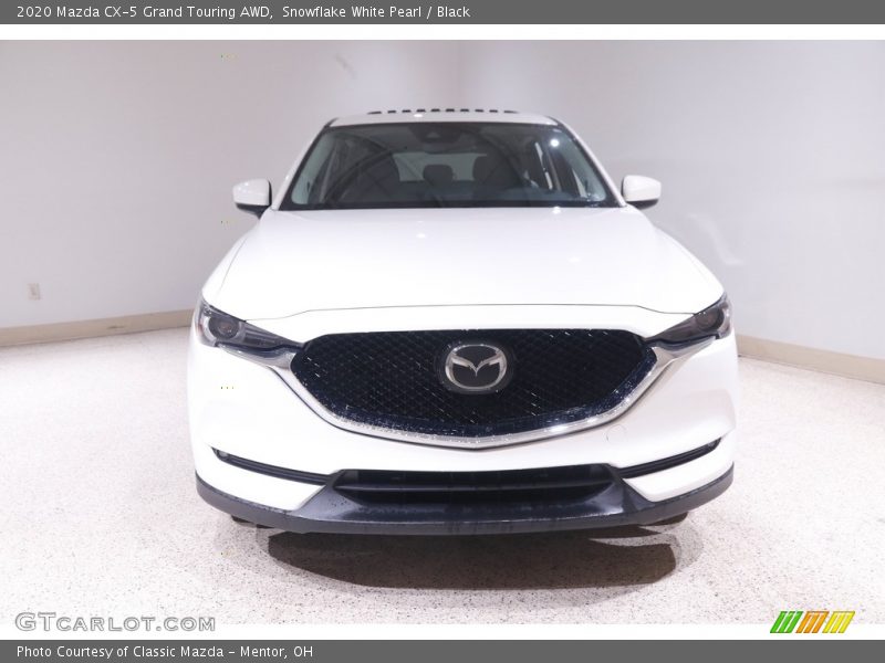 Snowflake White Pearl / Black 2020 Mazda CX-5 Grand Touring AWD