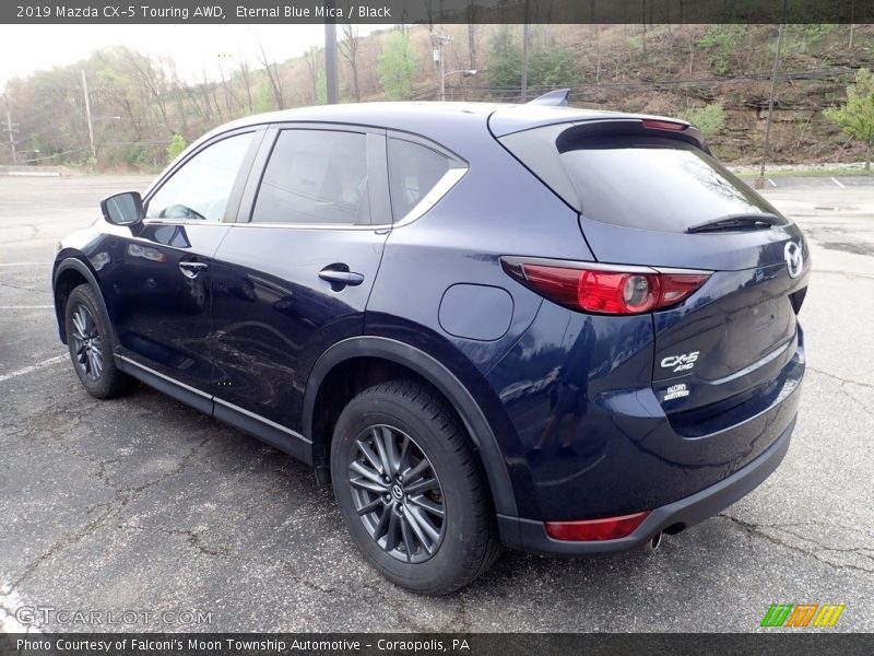 Eternal Blue Mica / Black 2019 Mazda CX-5 Touring AWD