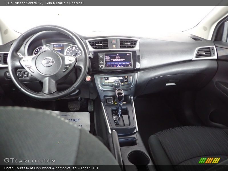 Gun Metallic / Charcoal 2019 Nissan Sentra SV