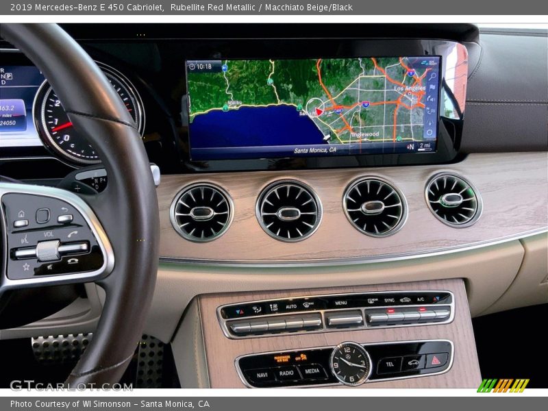 Navigation of 2019 E 450 Cabriolet