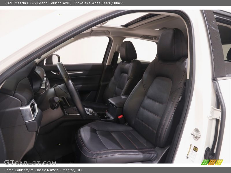 Snowflake White Pearl / Black 2020 Mazda CX-5 Grand Touring AWD