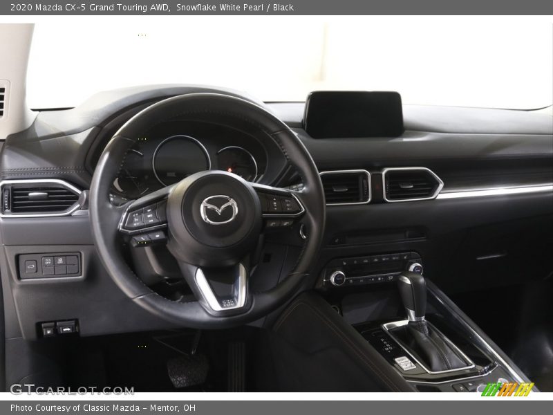 Snowflake White Pearl / Black 2020 Mazda CX-5 Grand Touring AWD