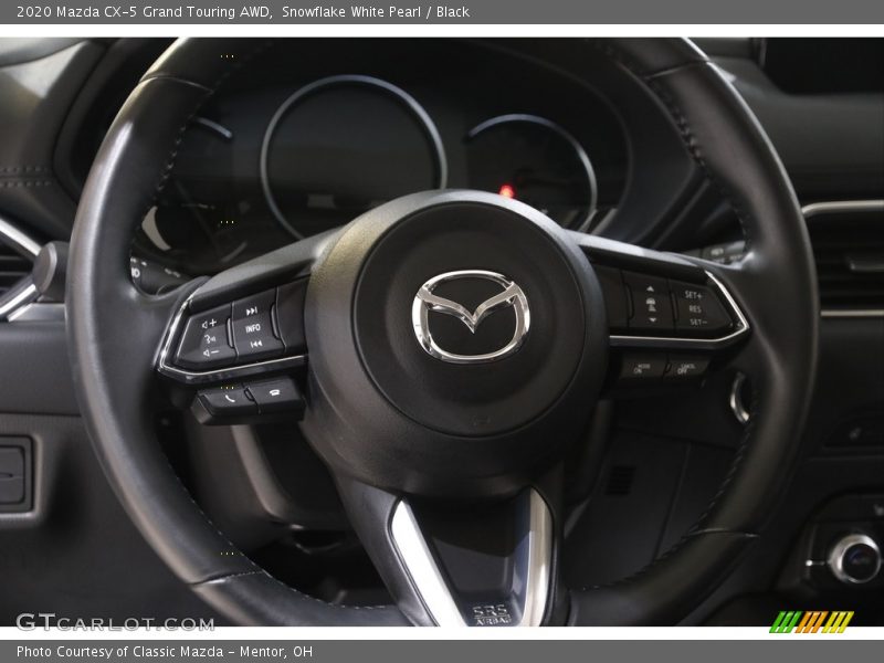 Snowflake White Pearl / Black 2020 Mazda CX-5 Grand Touring AWD