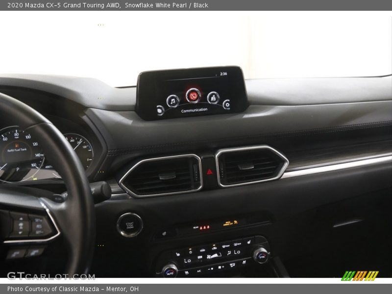 Snowflake White Pearl / Black 2020 Mazda CX-5 Grand Touring AWD