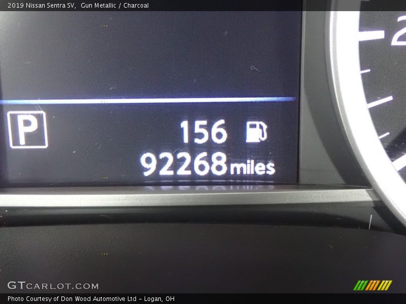 Gun Metallic / Charcoal 2019 Nissan Sentra SV