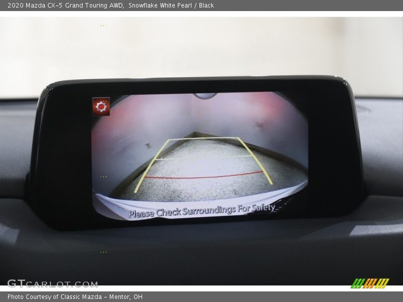 Snowflake White Pearl / Black 2020 Mazda CX-5 Grand Touring AWD