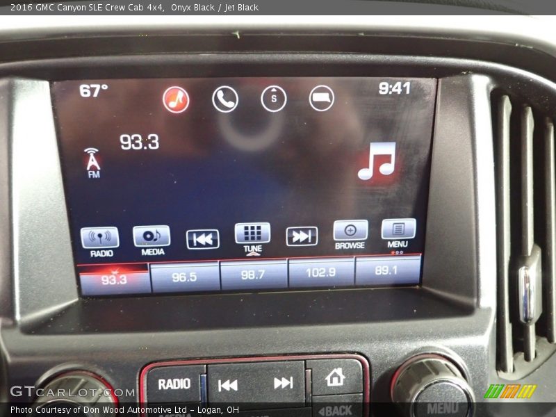 Onyx Black / Jet Black 2016 GMC Canyon SLE Crew Cab 4x4