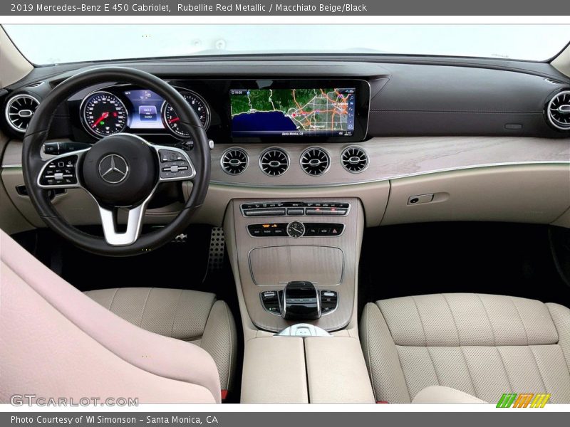 Dashboard of 2019 E 450 Cabriolet