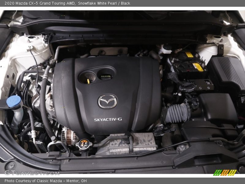 Snowflake White Pearl / Black 2020 Mazda CX-5 Grand Touring AWD