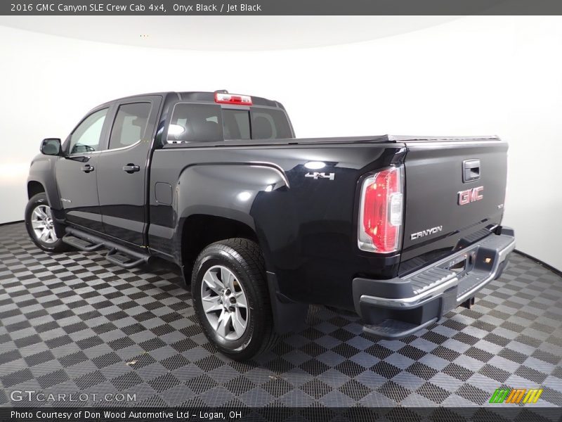 Onyx Black / Jet Black 2016 GMC Canyon SLE Crew Cab 4x4