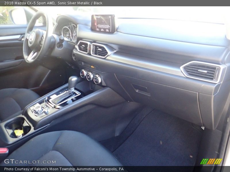 Sonic Silver Metallic / Black 2018 Mazda CX-5 Sport AWD
