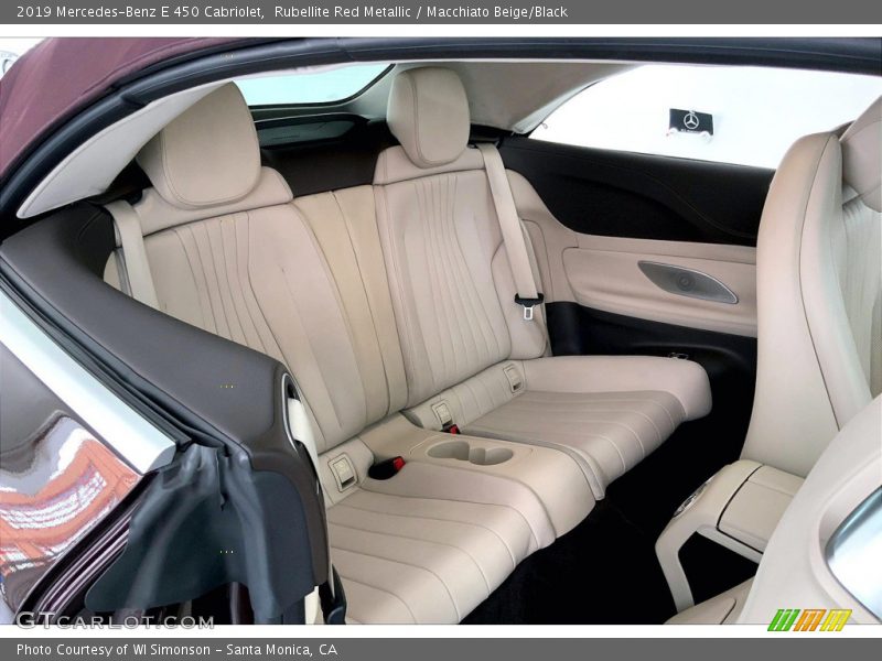 Rear Seat of 2019 E 450 Cabriolet