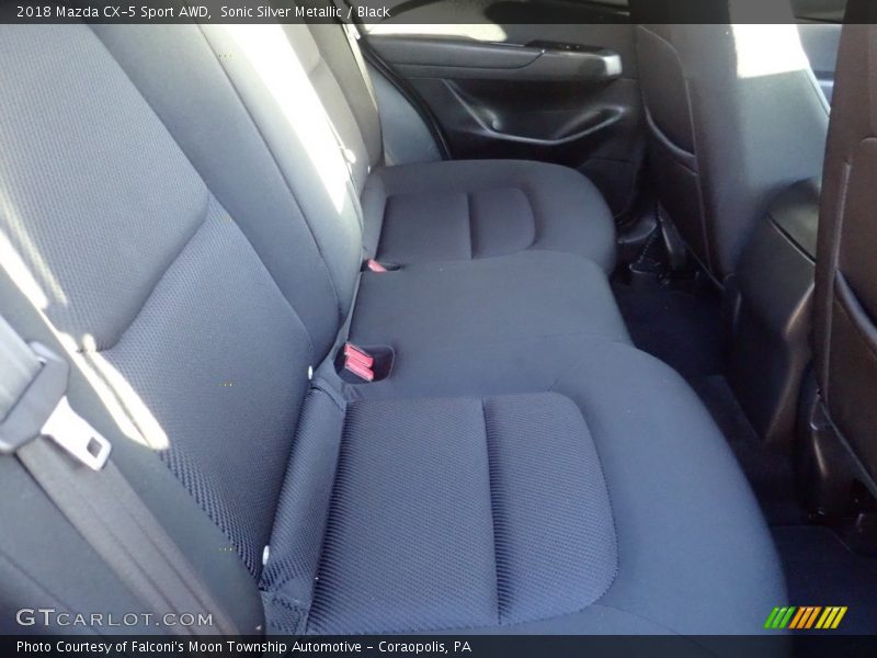 Sonic Silver Metallic / Black 2018 Mazda CX-5 Sport AWD