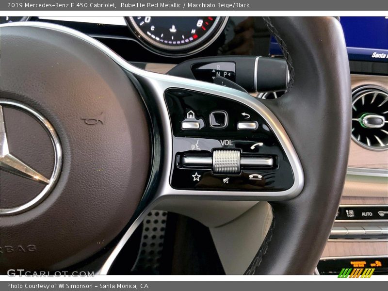  2019 E 450 Cabriolet Steering Wheel