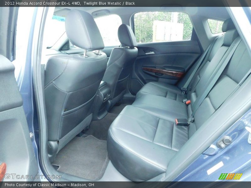 Twilight Blue Metallic / Black 2012 Honda Accord Crosstour EX-L 4WD