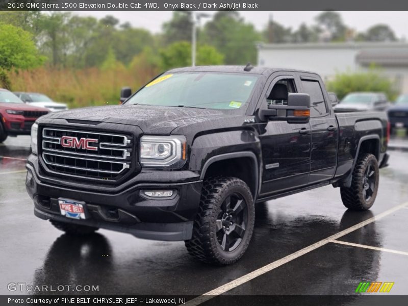 Onyx Black / Dark Ash/Jet Black 2016 GMC Sierra 1500 Elevation Double Cab 4WD