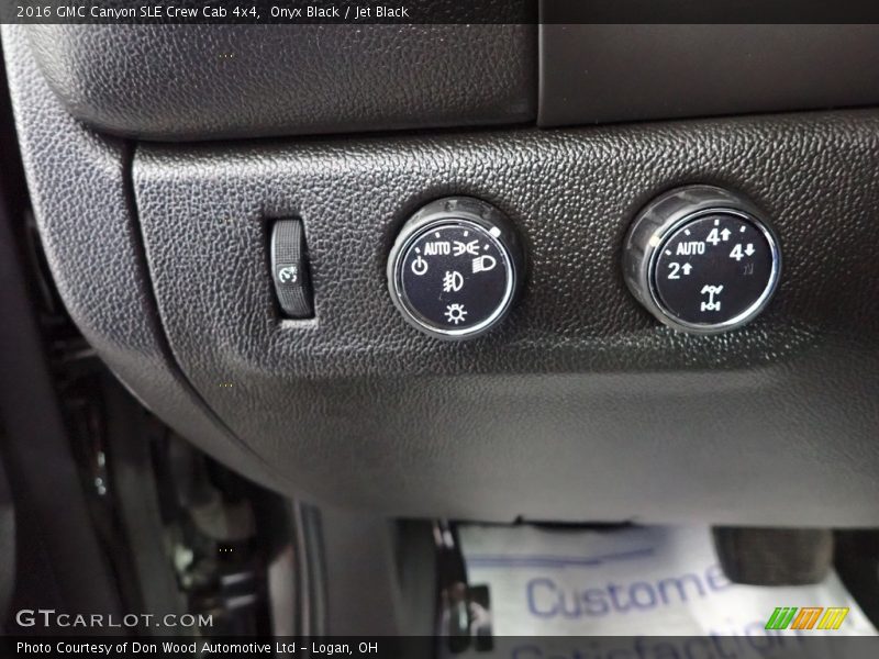 Onyx Black / Jet Black 2016 GMC Canyon SLE Crew Cab 4x4