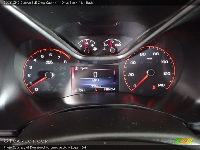 Onyx Black / Jet Black 2016 GMC Canyon SLE Crew Cab 4x4