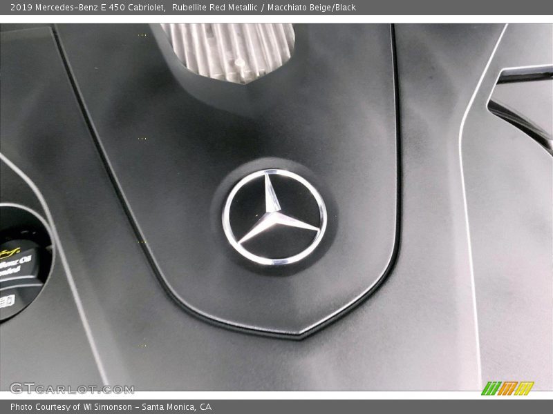 Rubellite Red Metallic / Macchiato Beige/Black 2019 Mercedes-Benz E 450 Cabriolet