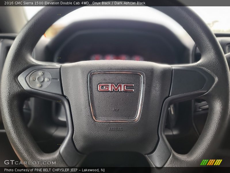 Onyx Black / Dark Ash/Jet Black 2016 GMC Sierra 1500 Elevation Double Cab 4WD