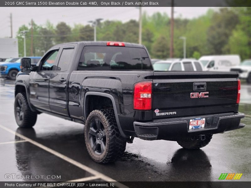Onyx Black / Dark Ash/Jet Black 2016 GMC Sierra 1500 Elevation Double Cab 4WD