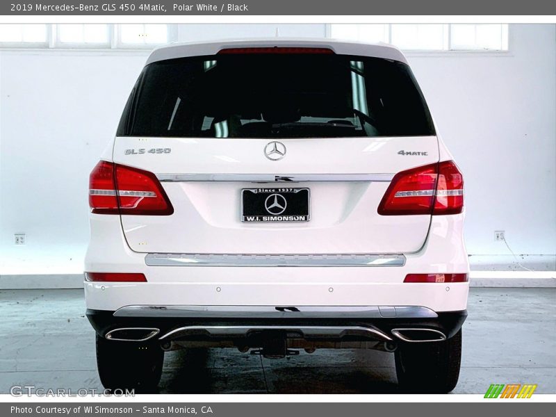 Polar White / Black 2019 Mercedes-Benz GLS 450 4Matic